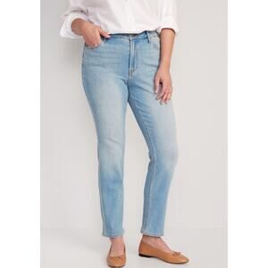 Old Navy High-Waisted Wow Straight Jeans SIZE 16